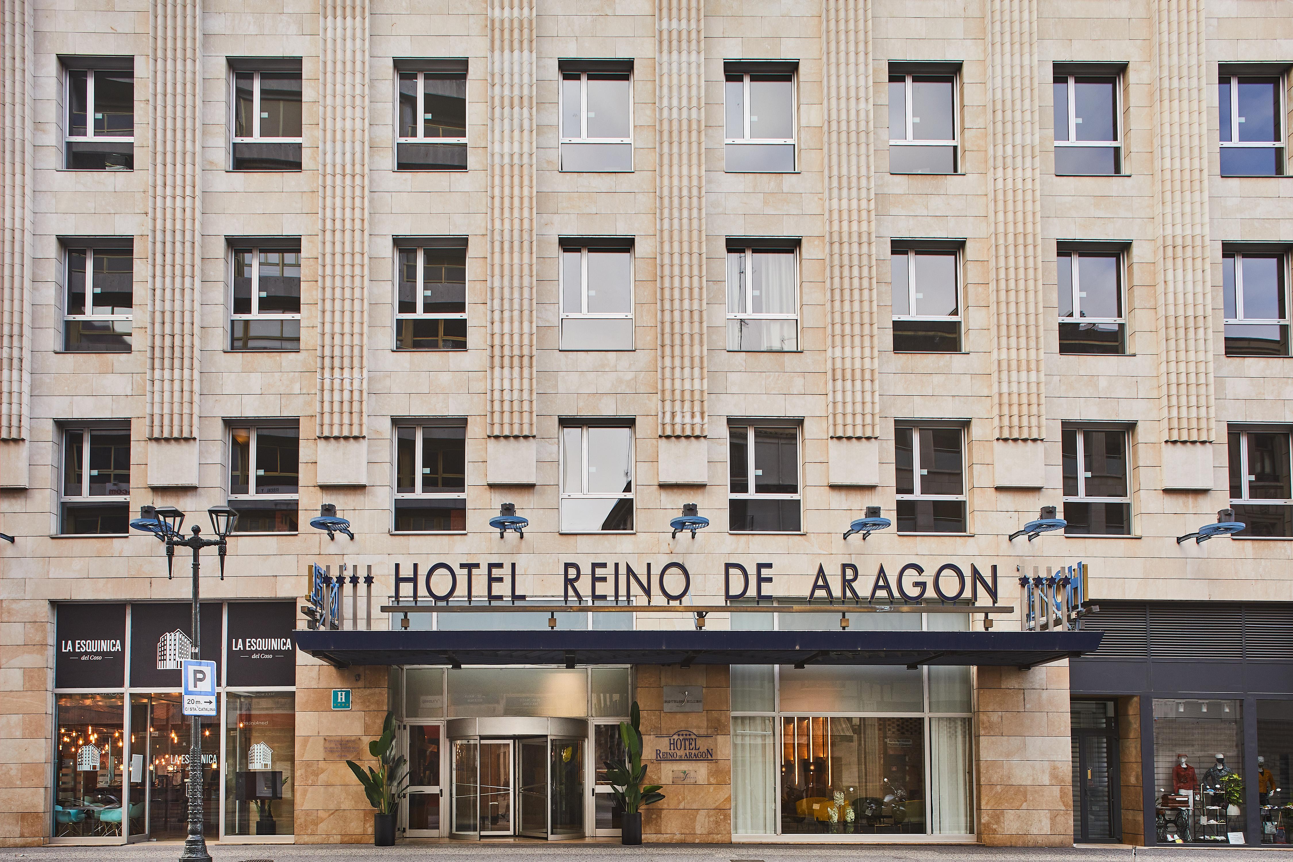 Silken Reino De Aragon Hotel Zaragoza Ngoại thất bức ảnh